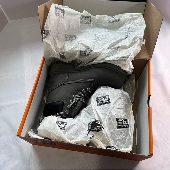 Timberland PRO Men's Gray Work Boots - Picture 14 of 15